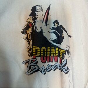 POINT BREAK Men’s Vintage Tan T-shirt Tee Surfing Movie Size XL
